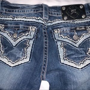 Miss Me signature boot cut Jeans size 26